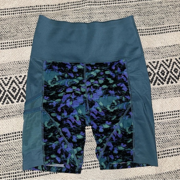 Knix Teal Athletic Shorts - Picture 1 of 4